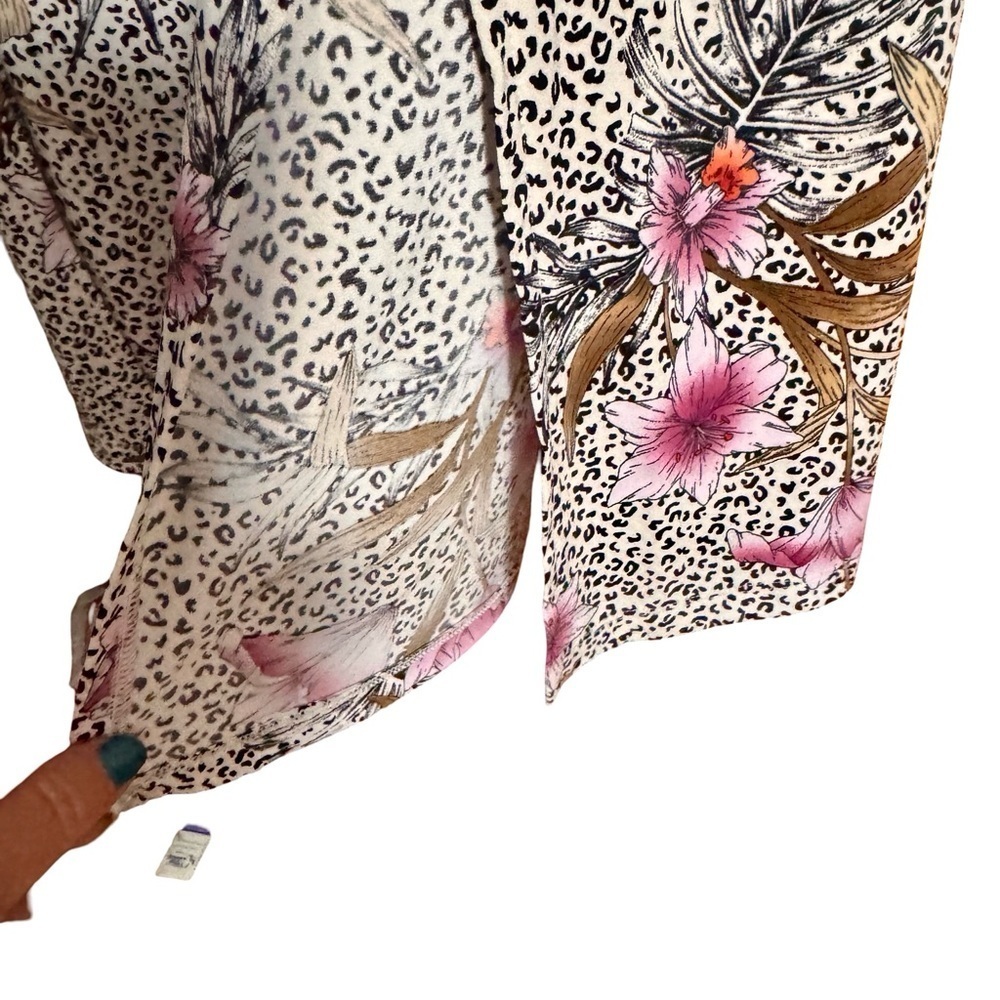 White House Black Market Pink Floral Maxi Dress/Skirt - Picture 5 of 8